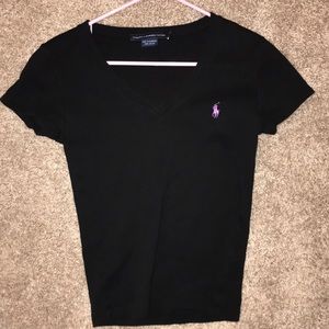 Ralph Lauren black tee